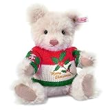 Steiff Christmas Teddy Bear 2009 Cream Plush [Toy] [Toy]