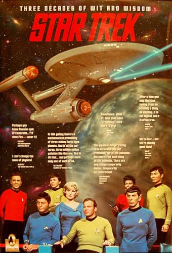Star Trek 30 Years of Wit and Wisdom 24x36 Poster