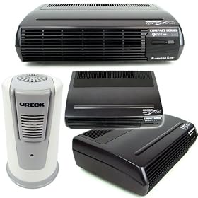Oreck XL Compact Air Purifier - With Free Fridge Purifier 