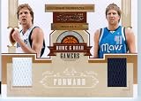 2010 Timeless Treasures Authentic Dirk Nowitzki Dual Game Worn Card