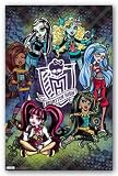 (22x34) Monster High Art Poster Print
