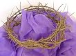 Authentic Crown of Thorns- Real Life Size with Leather Whip