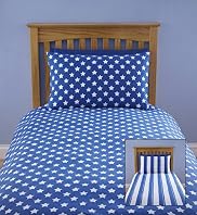 2 Pack Striped & Star Print Bedsets