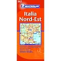 Italy Northeast REGIONAL 562 map (Michelin Regional Maps)