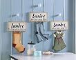 Set Of 3 Hanging Laundry Room Signs Wall Decor by Winston Brands