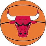 FANMATS NBA Chicago Bulls Nylon Face Basketball Rug