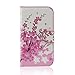 Sankuwen Samsung Case, Flip Leather Wallet Case for Samsung Galaxy S3 I9300