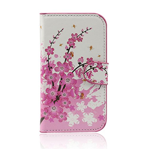 Sankuwen Samsung Case, Flip Leather Wallet Case for Samsung Galaxy S3 I9300