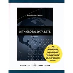 Statistical Techniques in Business & Economics with Global Data Sets, w. CD-ROM (Taschenbuch)