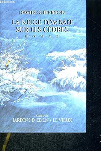La Neige Tombait Sur Les Cèdres Telecharger La neige tombait sur les cèdres ePub ~ Francais eBooks Gratuit