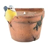 Blue Tit Wall Pot