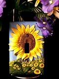 Light Switch Cover Single - Sunflower