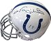 Johnny Unitas Autographed Indianapolis Colts Mini Helmet (James Spence)