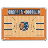 Charlotte Bobcats 11 x 15 Glass Cutting Board