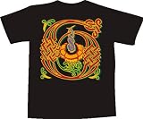 T-Shirt F236 Belle T-shirt imprimé coloré L - G calligraphie