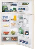 Review GE  / GE GTS18HBSCC 18.2 cu. ft. Top-Freezer Refrigerator with 3 Glass Shelves, Gallon Door Storage, Upfront Temperature Controls and Optional Automatic Icemaker: Bisque