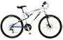 Mongoose Vanish Men's Dual-Suspension Mountain Bike (26-Inch Wheels, White)