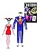 DC Collectibles Batman Animated Series: The Joker & Harley Quinn Mad Love Book & Action Figure (2 Pack)