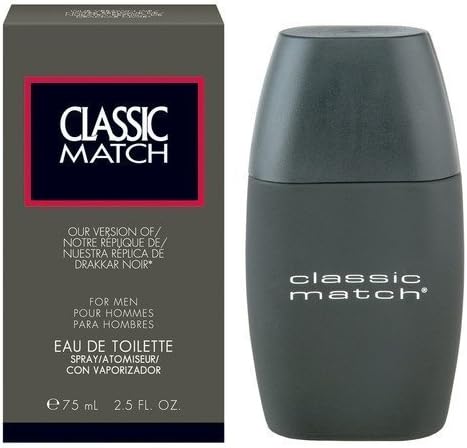 CLASSIC MATCH OUR VERISION OF DRAKKAR NOIR 2.5FL OZ by CLASSIC MATCH