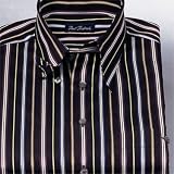 Black Stripe Deep Tone Sport Shirt