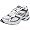 White/Silver/Navy
