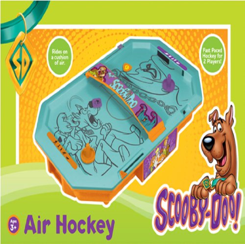 SCOOBY DOO AIR HOCKEY TABLE TOP GAME TOYS XMAS GIFT CHILDRENS KIDS FAMILY GAME