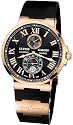Ulysse Nardin Maxi Marine Chronometer Mens Rose Gold Automatic Watch 266-67-3/42