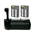 Opteka Battery Pack Grip / Vertical Shutter Release for Canon EOS 20D, 30D, 40D & 50D Digital SLR Cameras with 2 BP-511 Batteries.