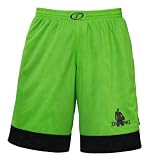 Spalding Herren Shorts Essential Reversible, apfelgr&uuml;n/schwarz, XXXL, 300500806