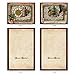 The Best Card Company Variety Pack of 10 Retro Christmas Greeting Cards with Envelopes, Humor Holiday Assortment for Men and Women (10 Designs, 1 Each) - Lacy Holidays M1760XS