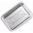 Weber 6415  Small Aluminum Drip Pans 8.5-by-6-inch, Pack of 10