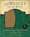 NRSV Wesley Study Bible - Green/Brown Faux Leather Edition: New Revised Standard Version