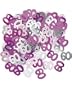 Confettis de table roses 60 ans (14g) Confettis de table roses 60 ans (14g)