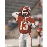 Steve Bono Autographed Kansas City Chiefs (Red Jersey) 8x10 Photo