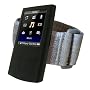 iGadgitz Black Silicone Skin Case Cover and Gym Jogging Armband for Sony Walkman NWZ-E440 Series + Screen Protector ( NWZ-E443, NWZ-E444, NWZ-E445, NWZE443, NWZE444, NWZE445, NWZ-E443B, NWZ-E444B, NWZ-E445B, NWZ-E443R, NWZ-E444R, NWZ-E445R )