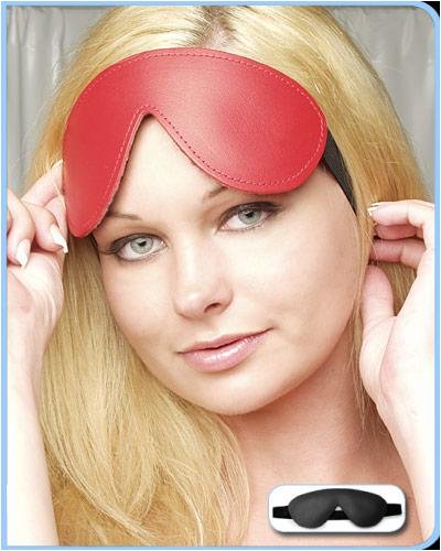 Best Price Leather Blindfold Black Padded