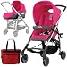 Inglesina AG54FUXKIT1 AVIO Stroller Travel System in Fuchsia