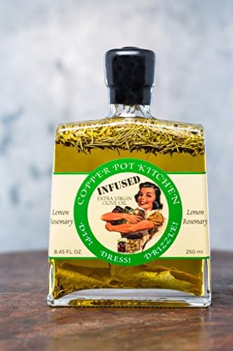Copper Pot Kitchen Lemon Rosemary Infused Olive Oil, Extra Virgin; 8.45 FL OZ