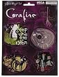 Coraline 6 piece Magnet Sheet Keep One Eye Open