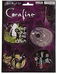 Coraline 6 piece Magnet Sheet Keep One Eye Open