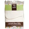 Kushies 10 Pack Washable Diaper Liners, White