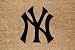 New York Yankees Flocked Door Mat