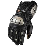 ICON TIMAX TRX LONG MOTORCYCLE GLOVE - BLACK X-LARGE