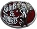 SAINTS & SINNERS Buckle Gürtelschnalle NEU USA Image of SAINTS & SINNERS Buckle Gürtelschnalle NEU USA