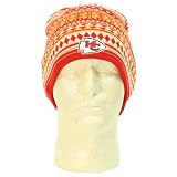 Kansas City Chiefs "Snowflake" Winter Knit Hat - Red