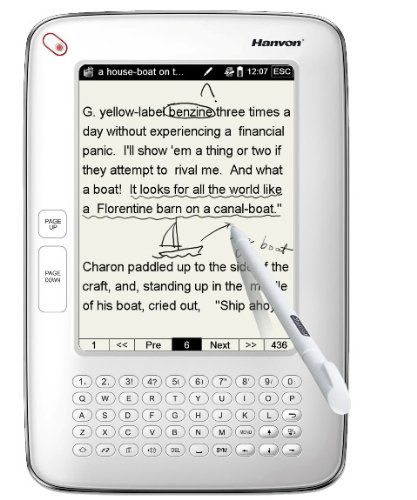 E-book Reader Hanvon N526 with Handwrite Panel