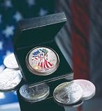 515LgdZZGZL. SL160  2000 Colorized American Silver Eagle