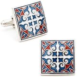 Silver Plated Royal Dusk Cufflinks