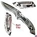 Matrix Stainless Steel Folding Knife - Silver Finish