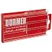 Dormer A191 High Speed Steel Jobber Length Drill Bit Set with Plastic Case, Black Oxide Finish, 118 Degree Conventional Point, Wire Size, 20 piece, #80 to #61
